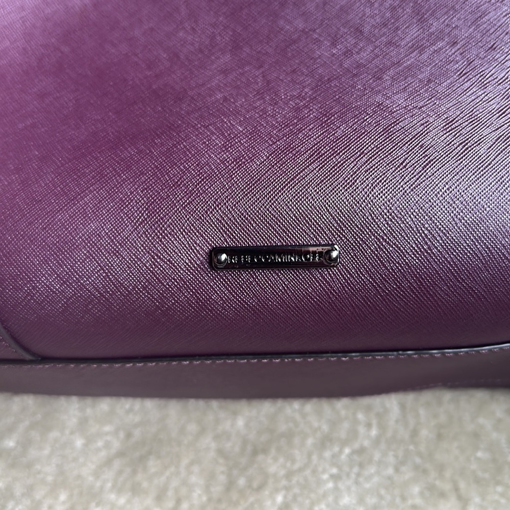 Rebecca Minkoff Amorous Satchel in Dark Cherry - Picture 4 of 11